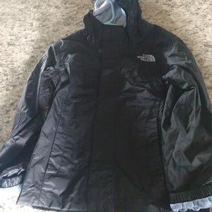 The North Face rain jacket